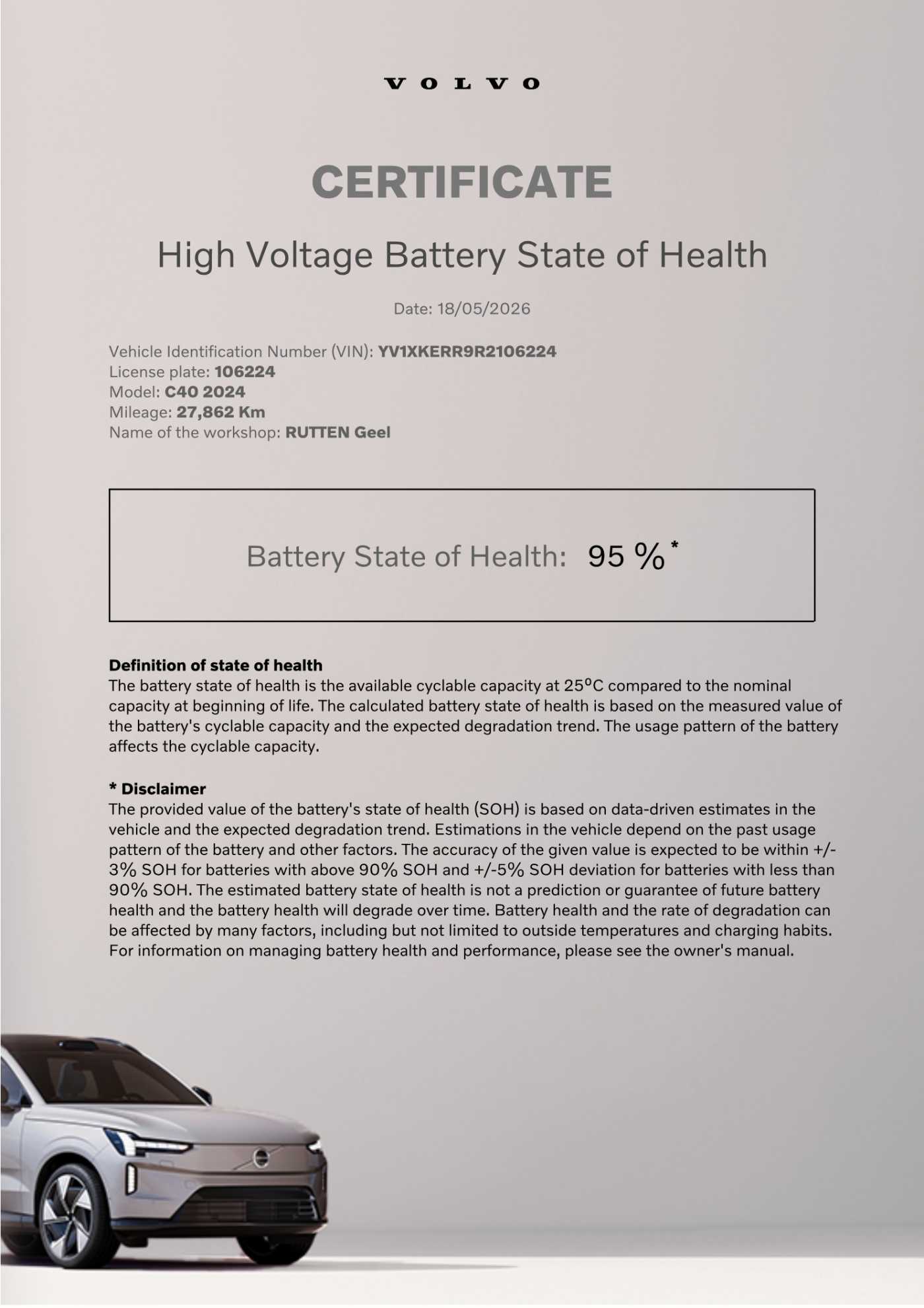 Volvo C40 Recharge